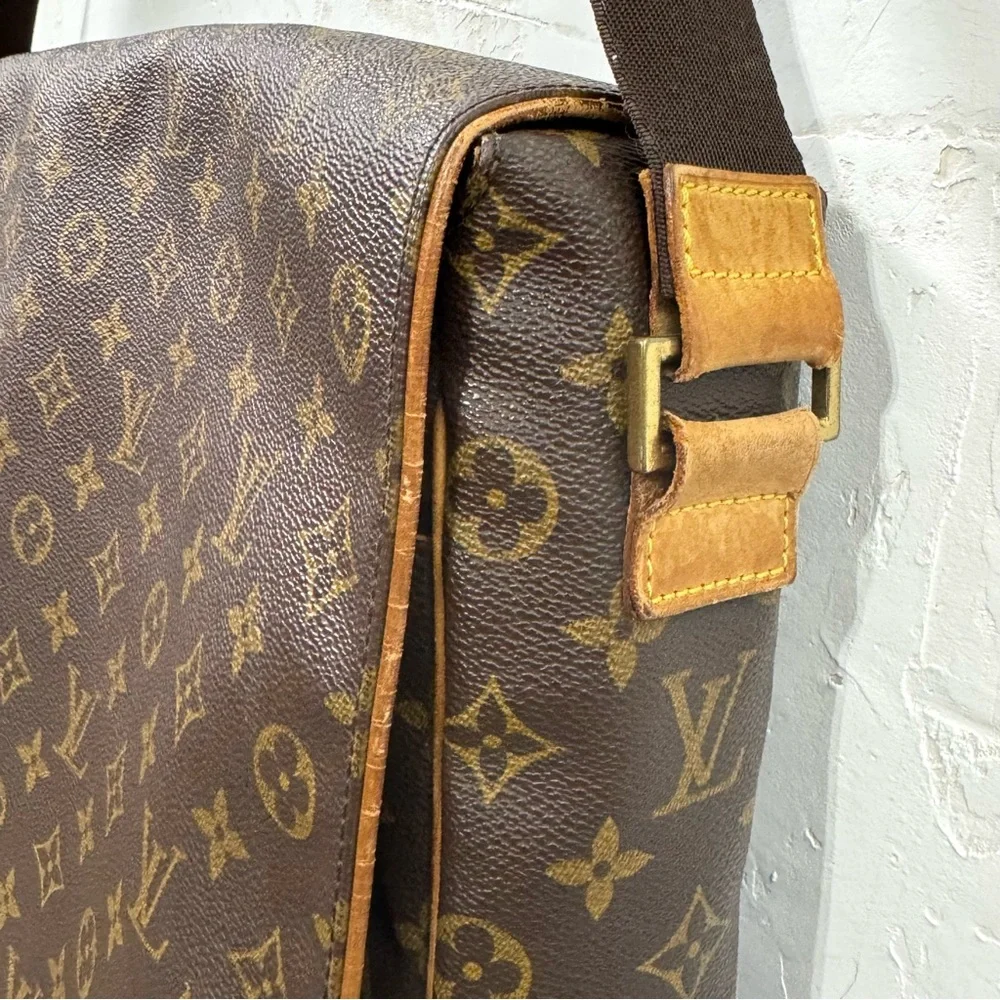 Louis Vuitton Monogram Messenger Bag 2002 France Vintage